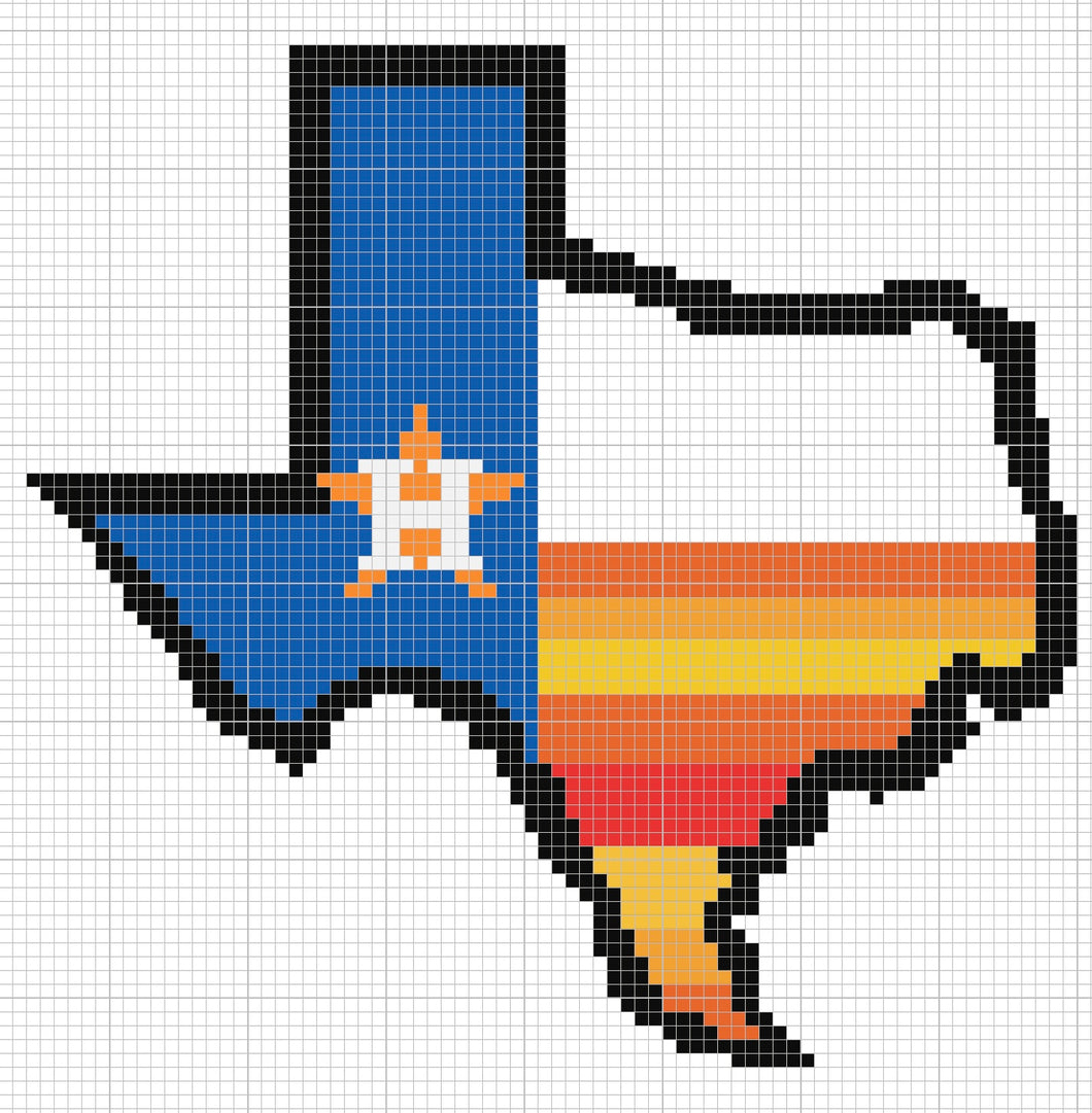 Astros Texas Flag #2