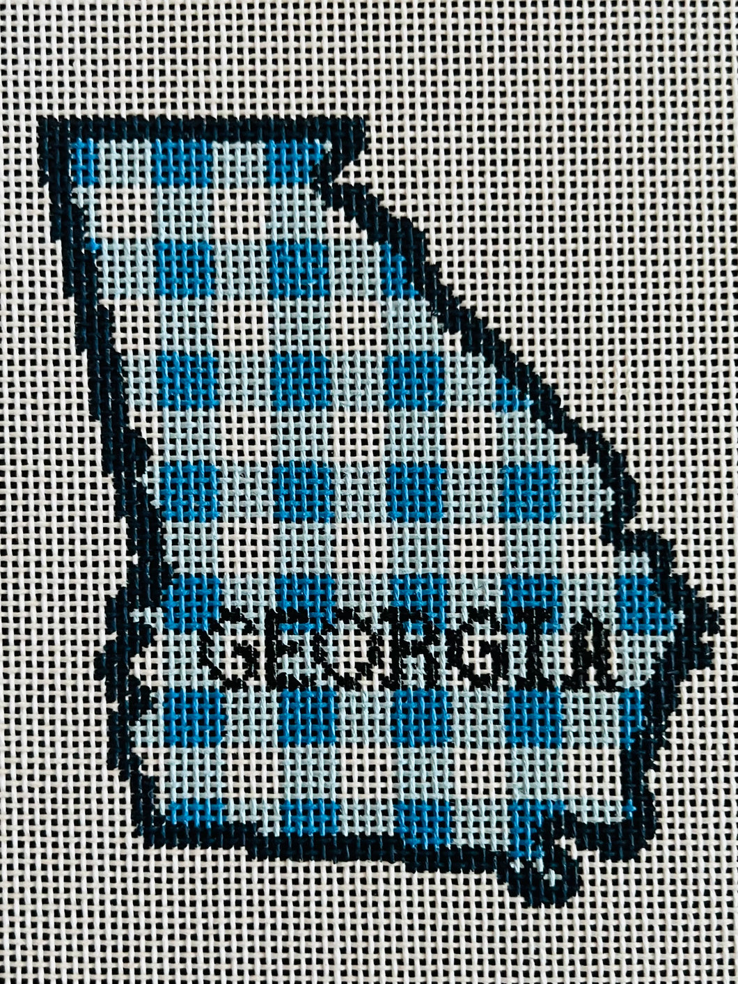Gingham Georgia - Blue